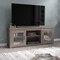 Flash Furniture Dark Brown TV Stand with 4 Pane Glass Doors 65" GC-MBLK65-GY-GG - alternate 6